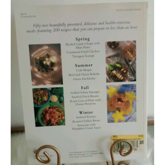 Martha Stewart's Quick Cook Menus - Paperback By Stewart, Martha - VERY GOOD - Picture 4 of 4